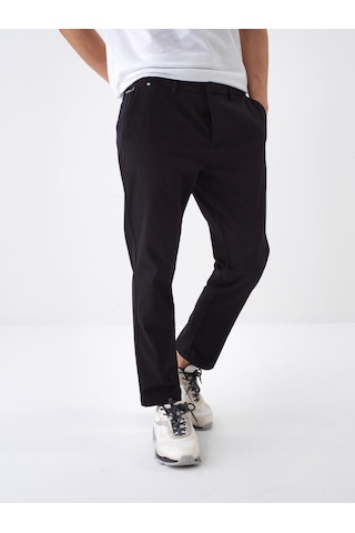 Xint Siyah Pamuk Dokulu Slim Fit Jogger 100685 Xint Siyah Pamuk Dokulu Slim Fit Jogger 100685