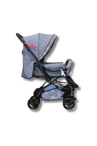 Vavbaby Dual Comfort Line Çift Yönlü Bebek Arabası Gri