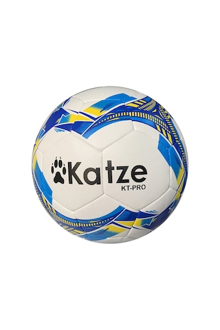 Katze Kt Pro Hybrid Futbol Topu 5 Numara Mavi Beyaz - Mavi