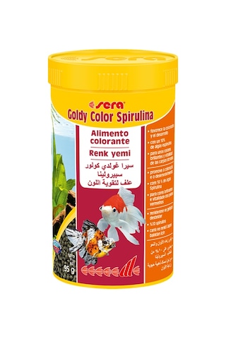 Sera Goldy Color Spirulina 250 ML  95 G