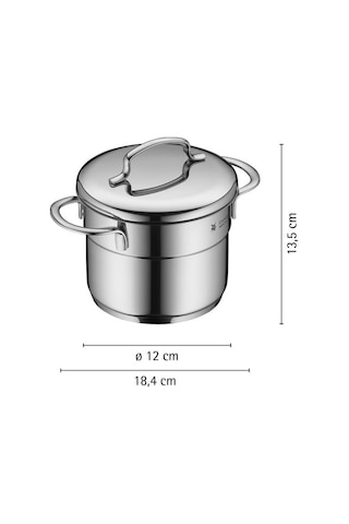 Wmf Mini Derin Tencere 12 Cm Gümüş