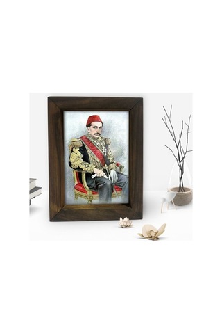 Bk Gift Sultan Iı Abdülhamid Han Tasarımlı Dekoratif Doğal Masif (500610820)