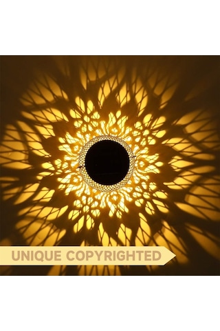 Dancemonkey Solar Bahçe Işıkları 2'li Paket: Ip65 Su Geçirmez Gül Işıkları Gül