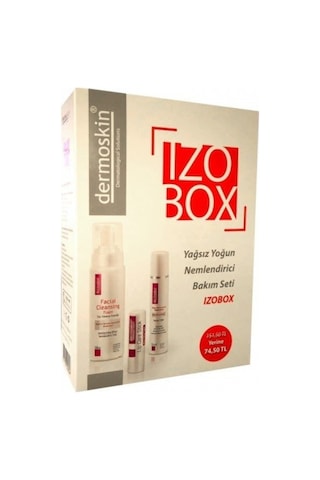 Dermoskin Izobox Yağsız Yoğun Nemlendirici Bakım Seti