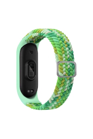 Xiaomi Mi Band 3 Uyumlu Krd-49 Örgü Frm Kordon Denim