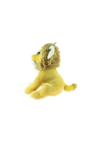 Peluş Aslan Erkek Aslan Sevimli Oturan Aslan 45 Cm