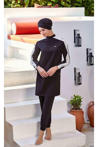 Adasea 4580 Licralı Tesettür Mayo 001