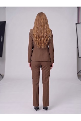 Prenses Kadın Blazer Takım Elbise Limited Edition Camel
