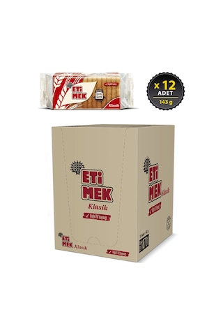 Eti Etimek Klasik Kızarmış Ekmek 12 x 143 G