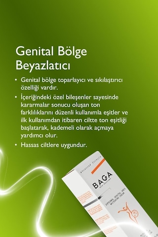 Dış Genital Bölge Beyazlatıcı Krem 100 Ml