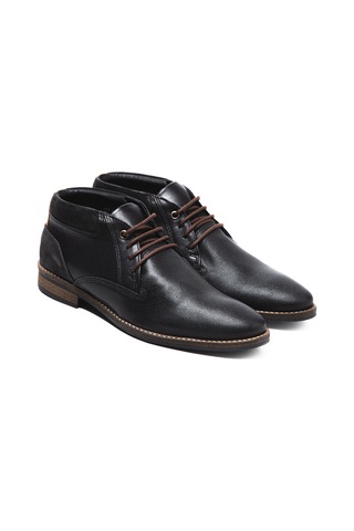 Bot Erkek 619 010 Wk-john May Orkut Suede Black Siyah