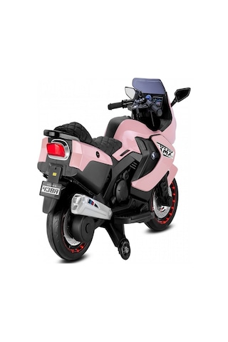 Babyhope 438A (Xmx-316) Ledli Akülü Motor 12V. (Pembe)