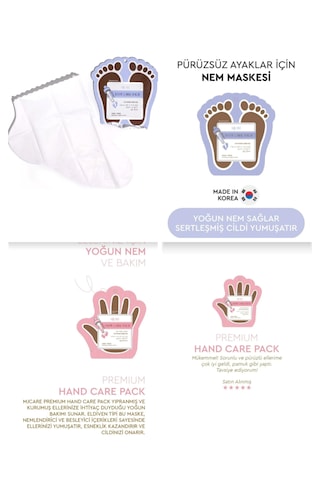 Mjcaare Yoğun Nemlendirici El-ayak Bakım Seti
