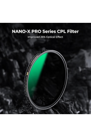 K&f Concept 77mm Nano-x Pro Cpl Filtre - Süper Slim / 36 Katmanlı
