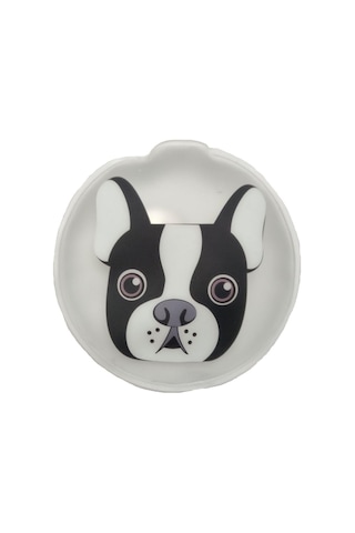 Bosphorus Peluş El Isıtıcı Cep Sobası 9 CM Gri Köpek