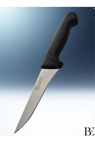 Beknife Bemiral 14cm No.1 Kemik Sıyırma Bıçağı 10352.14-13 Fibrox Kaymaz Saplı 36mm X 140mm X 3mm Siyah