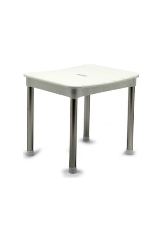 Primanova Okaliptus Banyo Taburesi Beyaz M-Kv33-01 Beyaz
