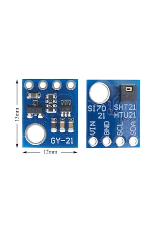 Htu21 5v Sıcaklık Ve Nem Sensör Modülü Iıc I2c Yüksek Hassasiyet Iıc Dijital Nem Sensörü Klima