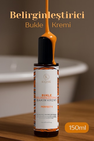 K K-care Cosmetics Kıvırcık Saçlar Için Bukle Belirginleştirici Kremi 150 ML