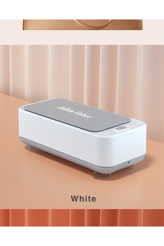 Yunboo Usb Şarjlı Ultrasonik Temizleyici - Gözlük, Mücevher, Saat İçin Derinlemesine Temizleme - Pembe, Taşınabilir, Tek Düğme Kontrol