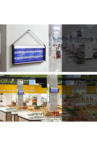 River World Sinekleri Öldüren Elektrikli Uv Lamba