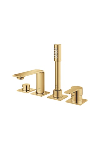 Grohe Allure 19316GL1 4 Delikli Ankastre Küvet Bataryası Altın