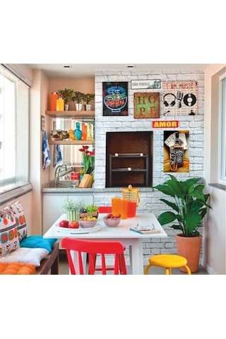 Kişiye Özel Metal Üç As Retro Poster (29X19)