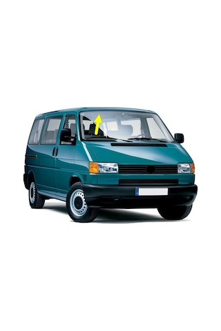 Vw Transporter T4 90-03 Sağ Yolcu Taraf Güneşlik Gri 705857552ab