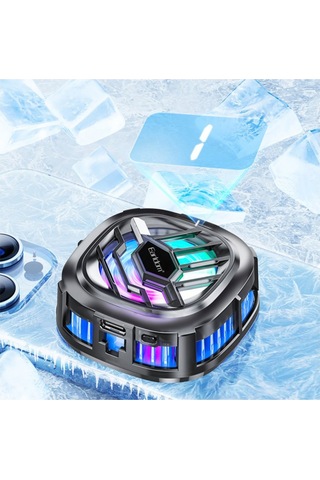 Earldom Et-f12 Telefon Rgb Magsafe Telefon Soğutucu - Gri