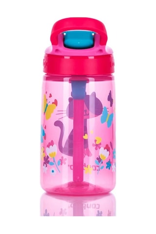 Contigo Gizmo Flip 420ml Pembe Baykuş Su Matarası Suluk