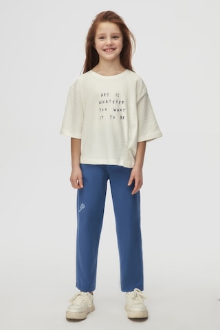 Nk Kids Want Kız Çocuk T-shirt 38395 Ekru