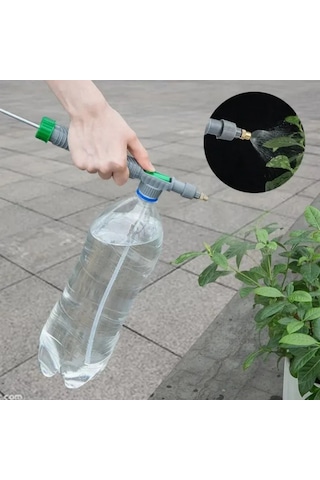 Mufunye Plastik Çok Amaçlı Sulama Spreyi - Bahçe, Araba Yıkama, Dezenfeksiyon İçin 29cm, 76g, Sise Uyumlu Sprinkler Başlığı