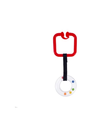 Babyjem Pusete Asılabilir Kare Sesli Çıngırak Sarı