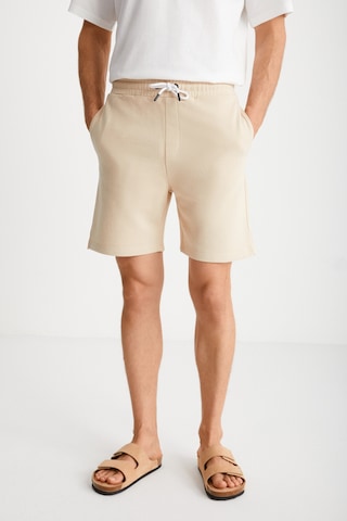 Grimelange Uncertaın Erkek Comfort Fit Bej Şort & Bermuda Bej