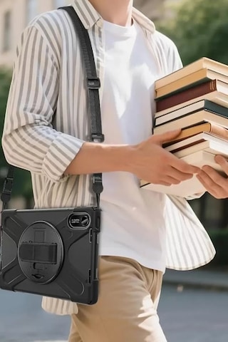 Xiaomi Redmi Pad 2 Kılıf Amazing Tablet Kapak - Siyah Klasik