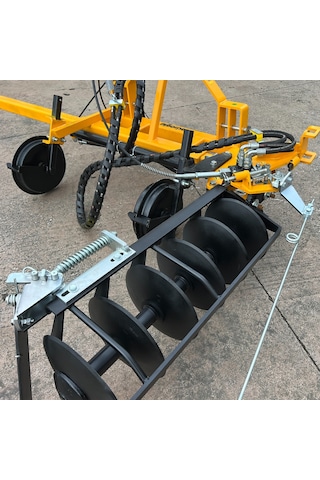 Kadıoğlu Extra Klasik Dikim Bahçe Zeytinlik Fıstık İçin Duyargalı Çapa Makinesi 3 Ataşmanlı Set