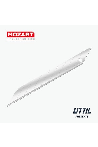 Mozart Blades 93.040 9mm 30 Derece Kır-at Bıçak 10'lu Yedek