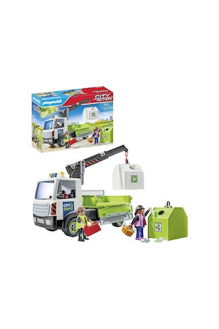 Playmobil Atık Konteyner Taşıma Kamyonu - 71431