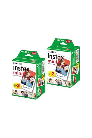 Fujifilm Instax Mini 2X20 Li Paket 40 Adet Fotoğraf Filmi