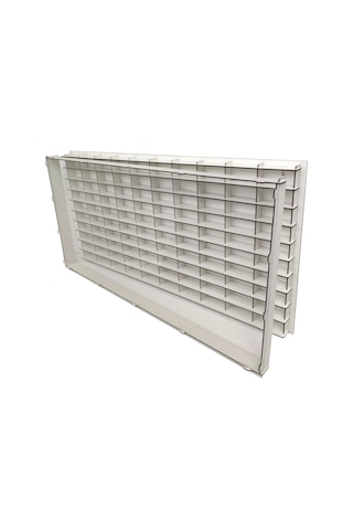 Şeffaf Kapaklı 100 Araçlık Yatay Beyaz