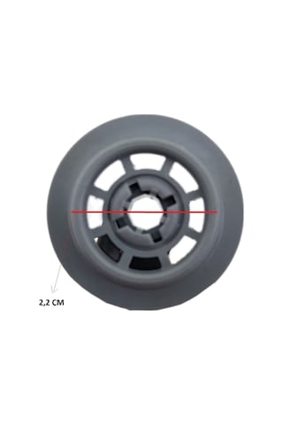 Bosch Uyumlu Bulaşık Makinesi Sepet Tekerleği Alt Teker 8 Adet - 496135513