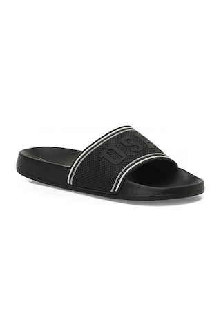 U.S. Polo Assn. U.s. Polo Assn. Nossa Deniz Havuz Plaj Erkek Terlik 867800000782 01 Siyah Siyah
