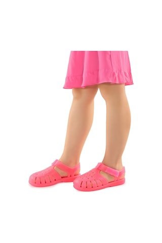 Kiko Kids Fina Günlük Deniz Havuz Plaj Kız Çocuk Sandalet Ayakkabı Pembe