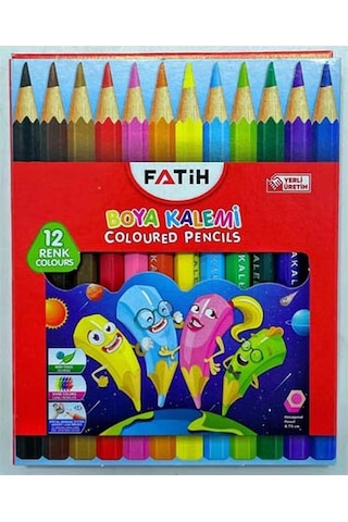 Fatih Kırtasiye Okul Seti 3 Parça Boya Malzemeleri Seti