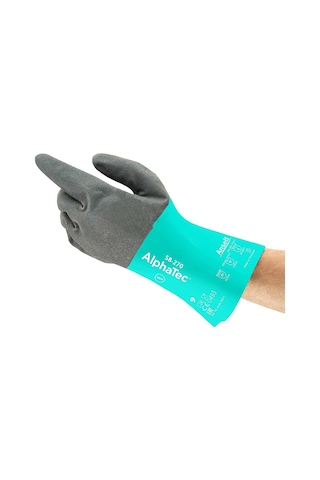 Ansell Alphatec 58-270 Kimyasal Ve Sıvı Korumalı Iş Eldiveni