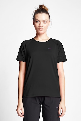 Lescon Kadın Koşu Kısa Kollu T-shirt 24b-2015 Siyah