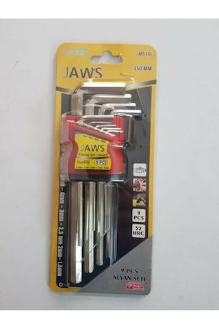 Jaws Düz Alyan 9 Parça