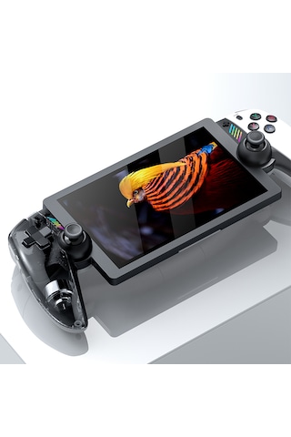 Sjgam M28 7 Taşınabilir Oyun Konsolu 128gb Emülatör Destekli Ps2 Uyumlu Ips Ekran 6 Saat Batarya Type-c Beyaz