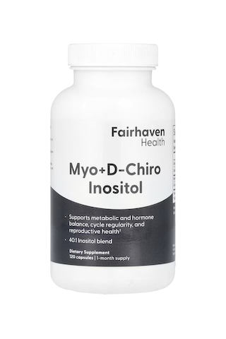 Fairhaven Health, Myo + D-chiro Inositol, 120 Caps