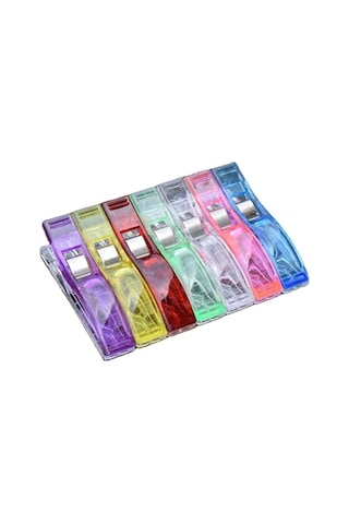 Hodbehod 10 Adet Jumbo Boy Dikiş Nakış Kumaş Kağıt Sıkıştırma Mandalı